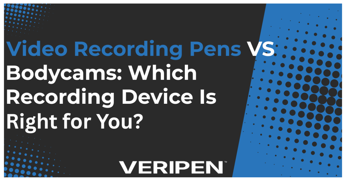 Video Recording Pens VS Bodycams: Which Recording Device Is Right for You?