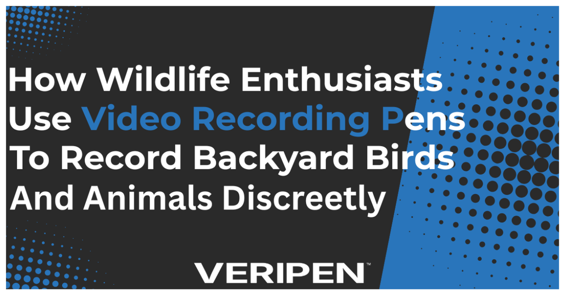 How Wildlife Enthusiasts Use Video Recording Pens to Record Backyard Birds and Animals Discreetly