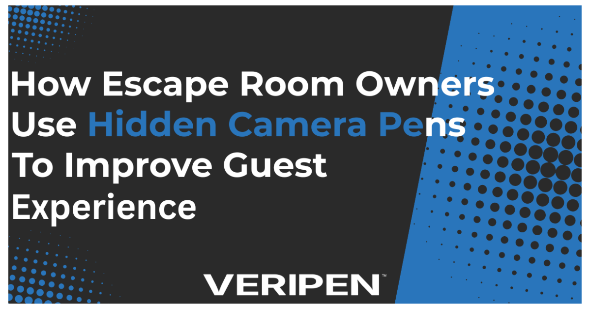 How Escape Room Owners Use Hidden Camera Pens to Improve Guest Experience